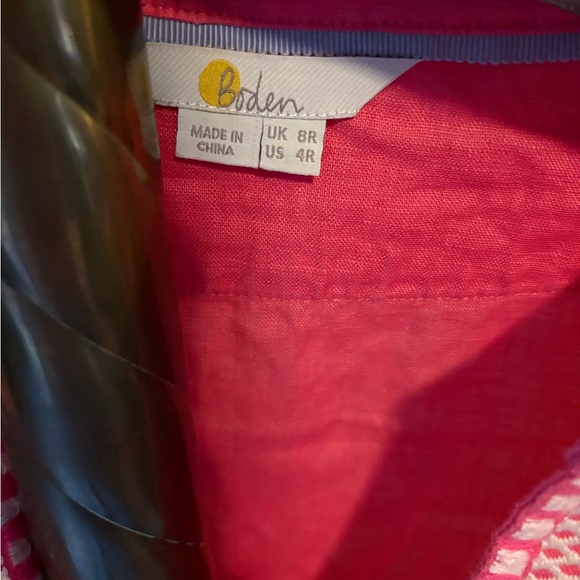 Pink Embroidered Women's Tunic - Picture 3 of 4